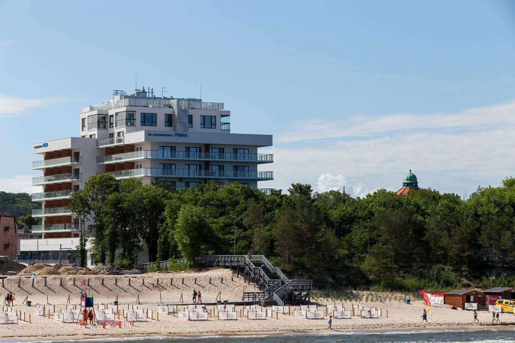 Aquamarina Prima Holiday Studios By The Beach By Noclegi Renters Miedzyzdroje Exteriör bild
