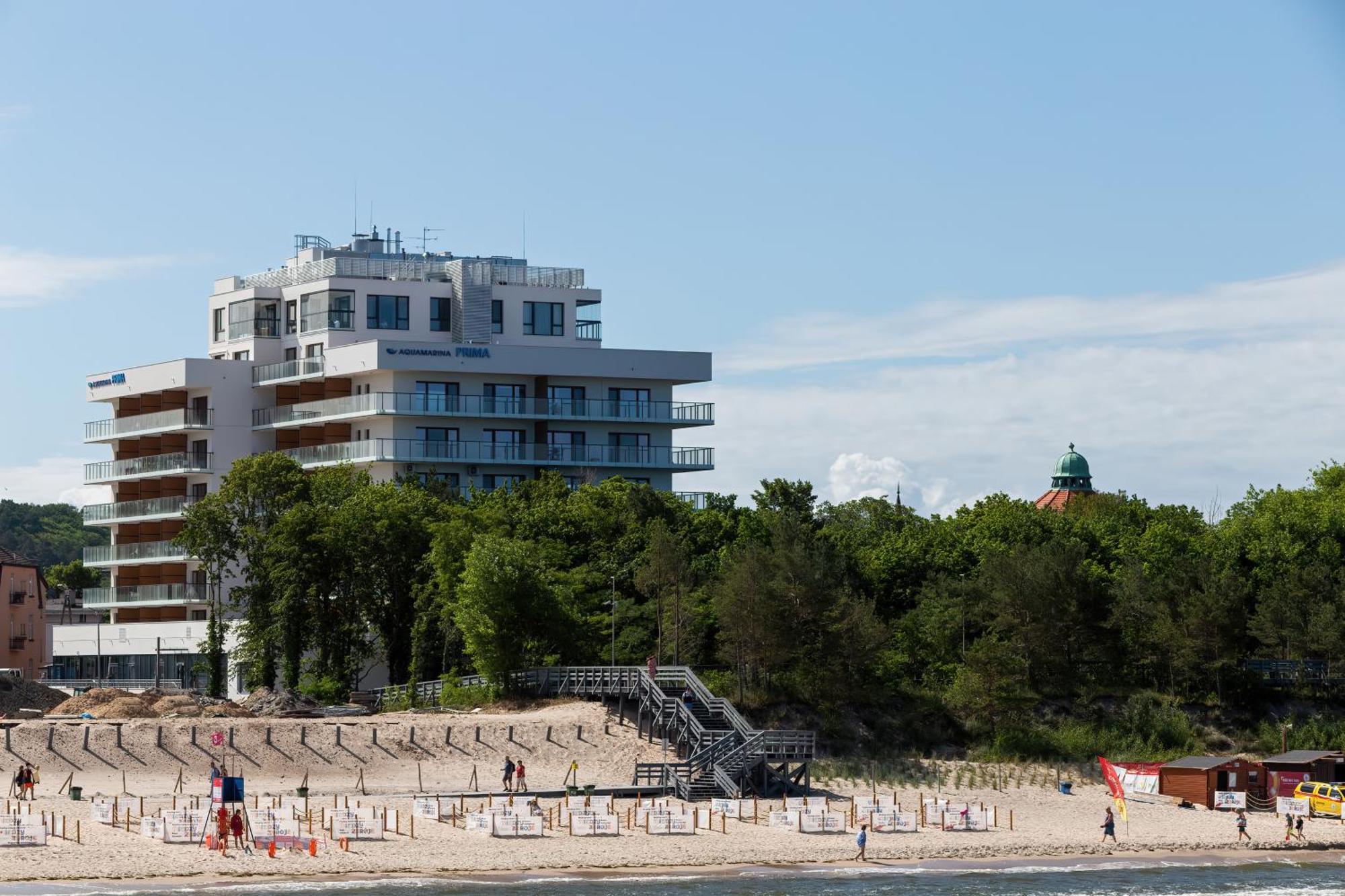 Aquamarina Prima Holiday Studios By The Beach By Noclegi Renters Miedzyzdroje Exteriör bild